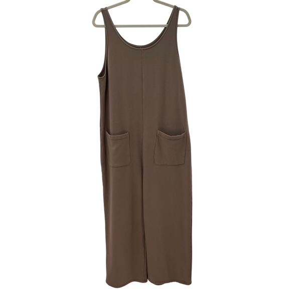 Madewell MWL L Superbrushed Pull On Jumpsuit Castle Rock MC198 - Picture 6 of 14